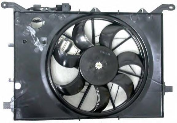 Difusor do radiador de esfriamento, montado com motor e roda de aletas 47460 NRF