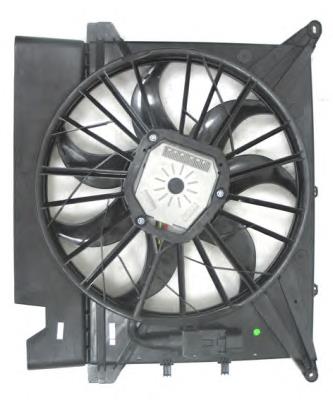 30612864 Volvo Ventilador elétrico de esfriamento montado (motor + roda de aletas)