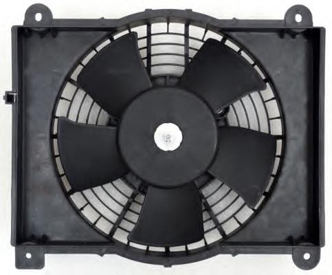 Difusor do radiador de esfriamento, montado com motor e roda de aletas 47668 NRF