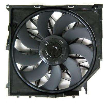 Compre DER05008 Denso Difusor do radiador de esfriamento, montado com motor e roda de aletas