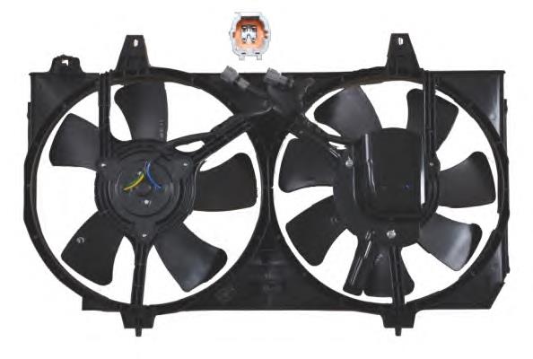 Ventilador elétrico de esfriamento montado (motor + roda de aletas) Nissan Primera preço, a partir de 63,38 USD