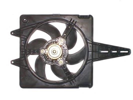 85427 Nissens Difusor do radiador de esfriamento, montado com motor e roda de aletas