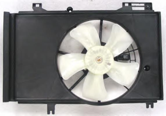 ZJ3815025 Mazda Difusor do radiador de esfriamento, montado com motor e roda de aletas
