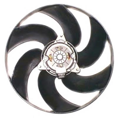 Ventilador elétrico de esfriamento montado (motor + roda de aletas) direito ERA 352133