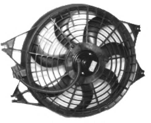 977303E900 Doowon Difusor do radiador de aparelho de ar condicionado, montado com roda de aletas e o motor