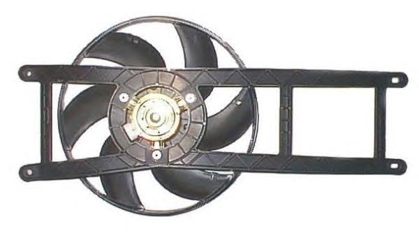 85145 Nissens Ventilador elétrico de esfriamento montado (motor + roda de aletas)