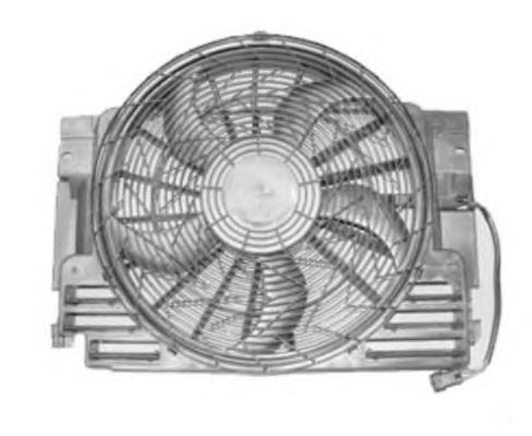 Compre 47218 NRF Difusor do radiador de aparelho de ar condicionado, montado com roda de aletas e o motor