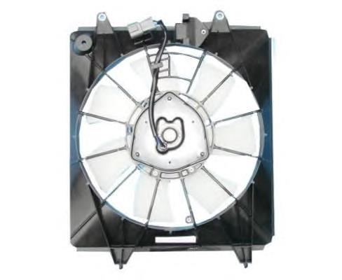 47273 NRF Difusor do radiador de aparelho de ar condicionado, montado com roda de aletas e o motor