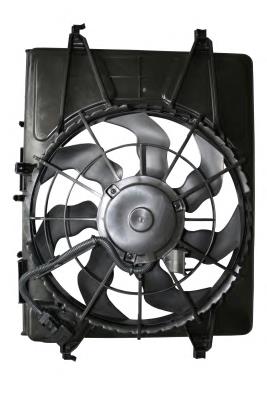 Compre 253802H050 Hyundai/Kia Difusor do radiador de esfriamento, montado com motor e roda de aletas