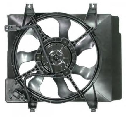 Compre 2538007100 Hyundai/Kia Difusor do radiador de esfriamento, montado com motor e roda de aletas