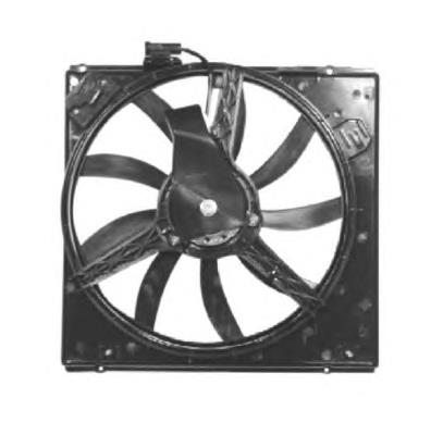Ventilador elétrico de esfriamento montado (motor + roda de aletas) para Renault Twingo I C06