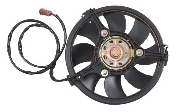 Ventilador elétrico de esfriamento montado (motor + roda de aletas) 47023 NRF