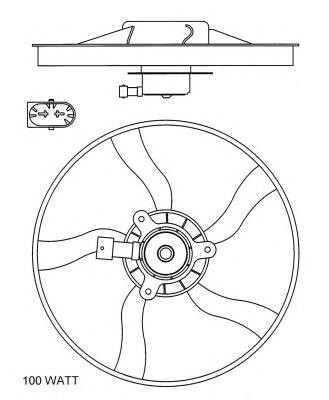 Ventilador elétrico de esfriamento montado (motor + roda de aletas) NRF 47070 preço, a partir de 104,74 USD
