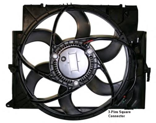 Difusor do radiador de esfriamento, montado com motor e roda de aletas NRF 47210 preço, a partir de 140,76 USD