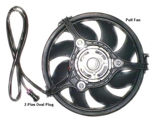 Compre 47384 NRF Ventilador elétrico de esfriamento montado (motor + roda de aletas)