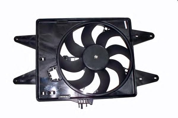 Compre 47430 NRF Difusor do radiador de esfriamento, montado com motor e roda de aletas