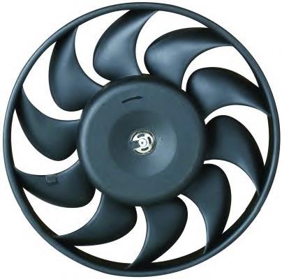 47419 NRF Ventilador elétrico de esfriamento montado (motor + roda de aletas)