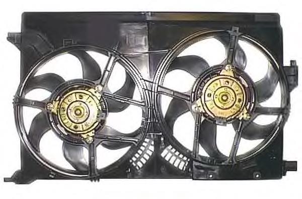Ventilador elétrico de esfriamento montado (motor + roda de aletas) esquerdo VALEO 696001 preço, a partir de 102,60 USD