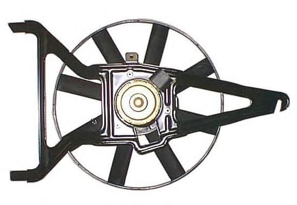 85041 Nissens Ventilador elétrico de esfriamento montado (motor + roda de aletas)