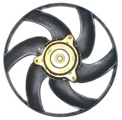 47330 NRF Ventilador elétrico de esfriamento montado (motor + roda de aletas)