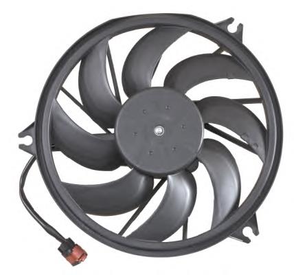 Ventilador elétrico de esfriamento montado (motor + roda de aletas) 47324 NRF