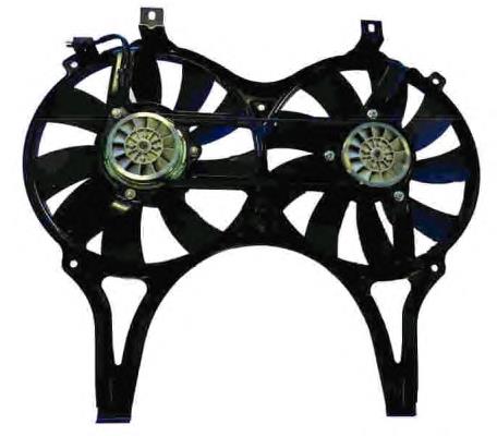 Compre 0015003293 Mercedes Difusor do radiador de aparelho de ar condicionado, montado com roda de aletas e o motor
