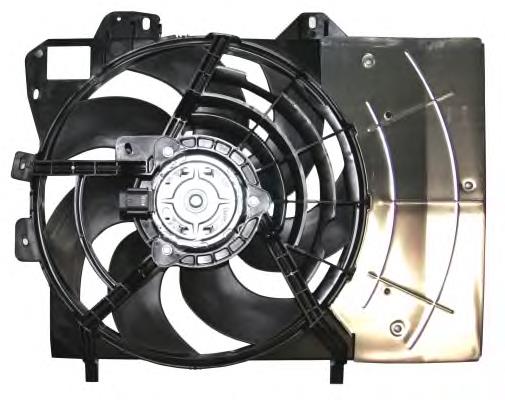 Compre 1253H0 Peugeot/Citroen Difusor do radiador de esfriamento, montado com motor e roda de aletas