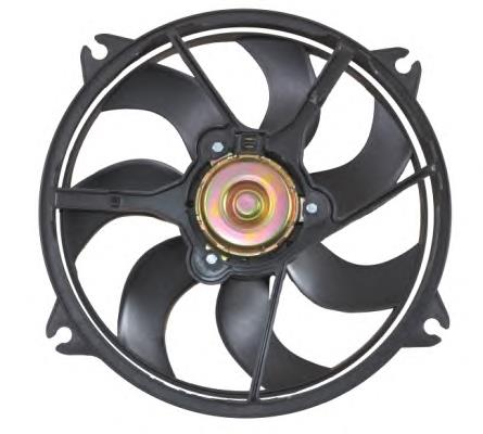 Ventilador elétrico de esfriamento montado (motor + roda de aletas) NRF 47348