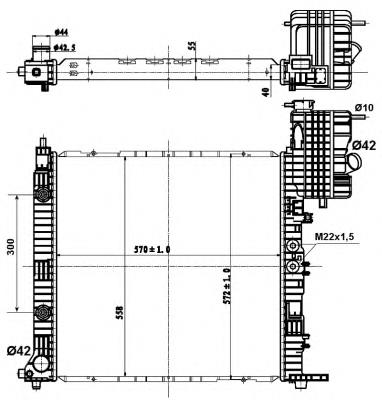 Radiador de esfriamento de motor Mercedes 6385012201 preço, a partir de 246,64 USD