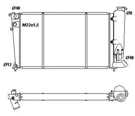 Compre 730985 VALEO Radiador de esfriamento de motor