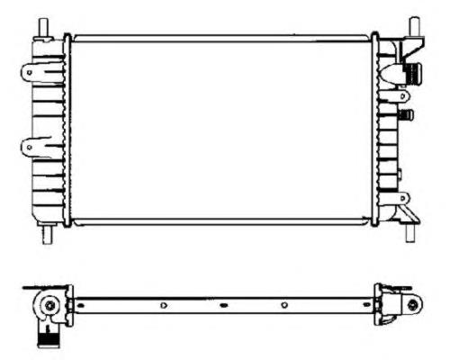 Radiador de esfriamento de motor VALEO 730857 preço, a partir de 70,81 USD