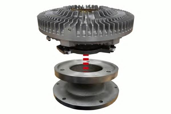 Compre 49021 NRF Acoplamento viscoso de ventilador de esfriamento