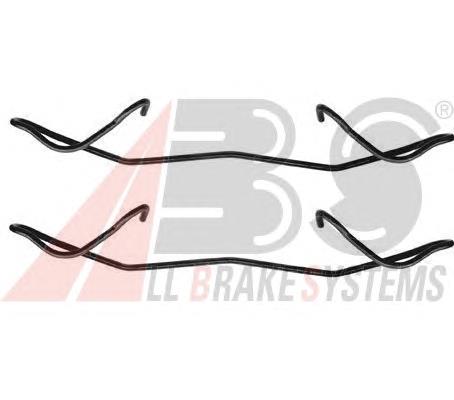 Compre 9947372 Fiat/Alfa/Lancia Kit de molas de fixação de sapatas de disco dianteiras