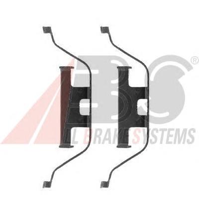 Kit de molas de fixação de sapatas de disco traseiras BMW 34211159963