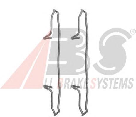 Kit de molas de fixação de sapatas de disco dianteiras 410843J426 Nissan/Infiniti