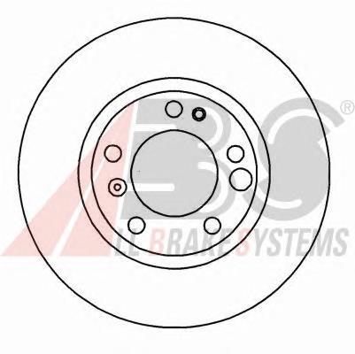 Disco do freio dianteiro 34112226385 BMW