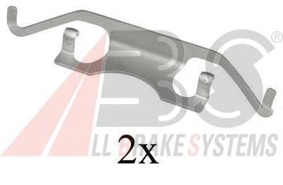 Compre A0004218591 Mercedes Kit de molas de fixação de sapatas de disco traseiras