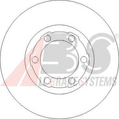 Disco do freio dianteiro MB407031 Mitsubishi