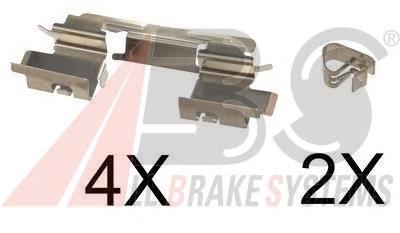 Kit de reparação dos freios dianteiros Toyota 0494706060 preço, a partir de 13,49 USD