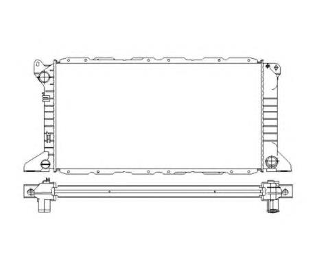 Compre 94VB8005DC Ford Radiador de esfriamento de motor