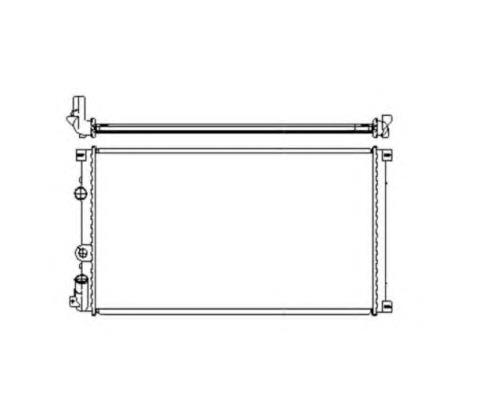 Radiador de esfriamento de motor Renault (RVI) 7701049664 preço, a partir de 121,40 USD