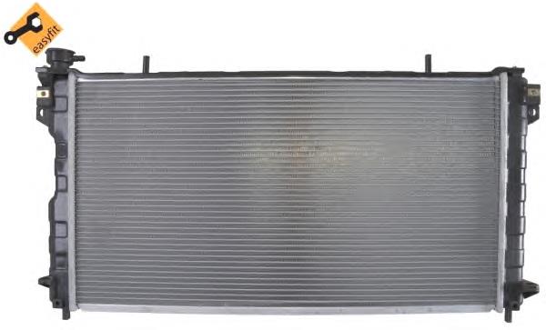 Radiador de esfriamento de motor 58264 NRF