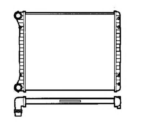 Radiador de esfriamento de motor VAG 8Z0121251D preço, a partir de 78,69 USD
