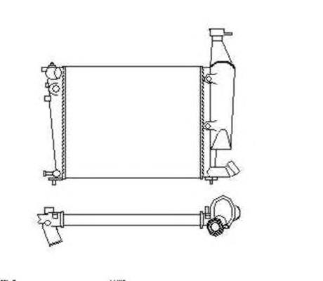 Radiador de esfriamento de motor VALEO 731295 preço, a partir de 85,31 USD