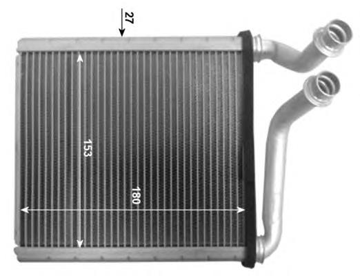 AH223000S Mahle Original Radiador de forno (de aquecedor)