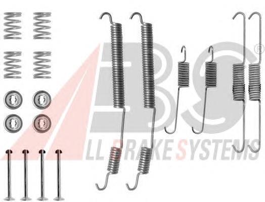 Kit de montagem das sapatas traseiras de tambor Peugeot/Citroen 430854 preço, a partir de 9,92 USD