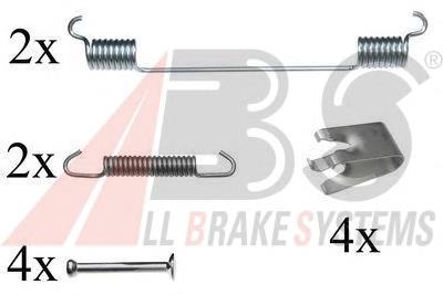 Kit de montagem das sapatas traseiras de tambor Fiat/Alfa/Lancia 77363851 preço, a partir de 8,53 USD