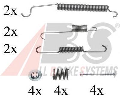 440263346R Renault (RVI) Kit de montagem das sapatas traseiras de tambor