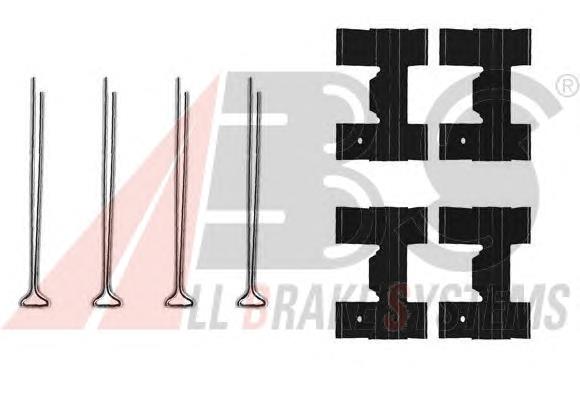 Kit de reparação dos freios dianteiros STC8574 Land Rover