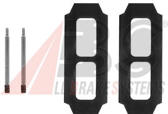 Compre A0004212891 Mercedes Kit de molas de fixação de sapatas de disco dianteiras